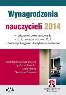 Wynagrodzenia nauczycieli 2014 - Katarzyna Cisowska-Mleczek, Agnieszka Jacewicz, Agata Klimek, Stanisława Szlachta