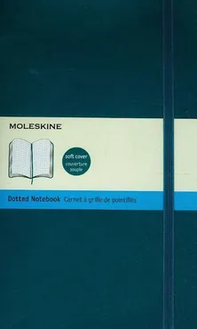 Notes L Moleskine Classic w kropki morski