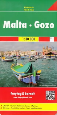 Malta Gozo mapa samochodowa 1:30 000