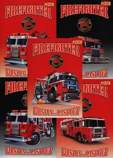 Zeszyt A5 Top-2000 w kratkę 32 kartki Firefighter mix - Outlet