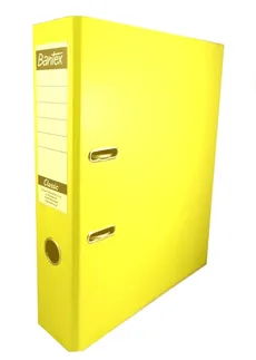 Segregator dźwigniowy A4 Bantex Classic PP 7,5 cm żółty - Outlet