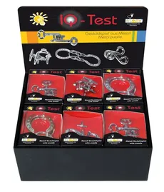 Display IQ-Test Ćwicz Umysł Maxi Szpilki 12 sztuk Sortowane