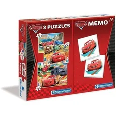 Puzzle 20+20+100 Memo Cars