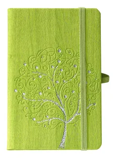 Notes A6 Ivory Drzewo zielony
