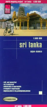 Sri Lanka Mapa 1:500 000