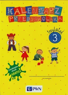 Kalendarz przedszkolaka 3 latek TECZKA - Dorota Piechota, Małgorzata Rutkowska