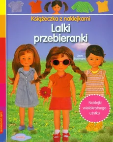 Lalki przebieranki Książeczka z naklejkami - Outlet