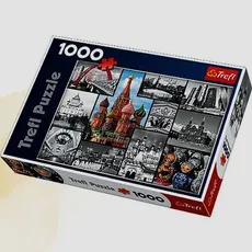 Puzzle 1000 Moskwa kolaż