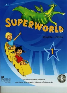 Superworld 1 Książka ucznia + CD - Outlet - Carol Read, Ana Soberon