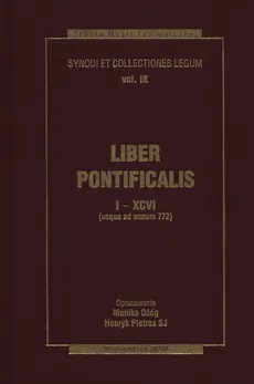 Liber Pontificalis I - XCVI