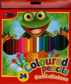 Kredki ołówkowe 24 kolory - Outlet