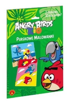Piaskowe malowanki Angry Birds Rio - Outlet