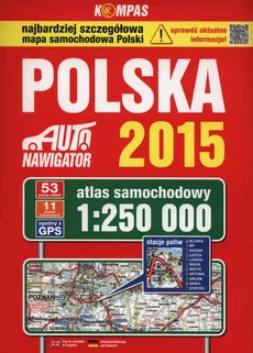 Polska Atlas samochodowy 1:250 000 - Outlet