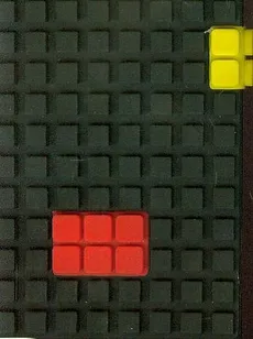 Notes silikonowy A7 Unipap Blocks w kratkę 60 kartek czarny - Outlet