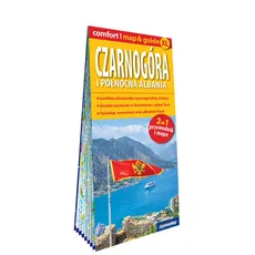 Czarnogóra i północna Albania laminowany map&guide XL 2w1: przewodnik i mapa - Stanisław Figiel, Ewelina Szeratics