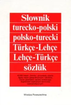 Słownik turecko-polski, polsko-turecki - Bauer-Antonowicz Lucyna  Dubiński Aleksander