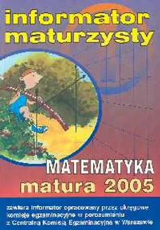 Matematyka Matura 2005 - Outlet