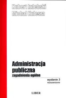 Administracja publiczna - Outlet - Hubert Izdebski, Michał Kulesza