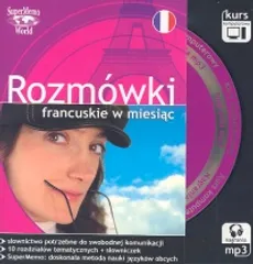 Rozmówki francuskie w miesiąc + CD - Outlet
