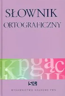 Słownik ortograficzny (okładka fioletowa) - Outlet