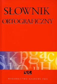 Słownik ortograficzny (czerwona okładka)