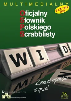 Multimedialny oficjalny słownik polskiego scrabblisty - Outlet