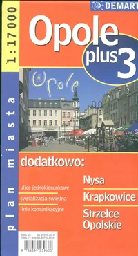 Opole plus 3 1:17 000 plan miasta