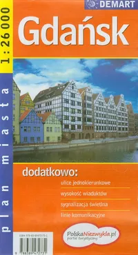 Gdańsk plan miasta 1:26 000 - Outlet