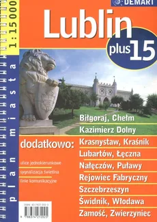 Lublin plus 15  1:15 000 atlas miast - Outlet