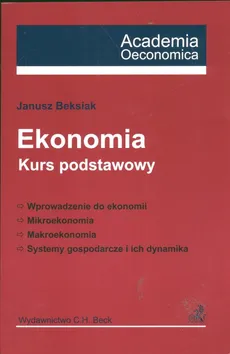 Ekonomia Kurs podstawowy - Outlet - Janusz Beksiak