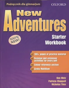New Adventures Starter Workbook - Outlet - Patricia Chappell, Nicholas Times, Ben Wetz