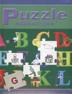 Puzzle edukacyjne Od litery do słowa - Outlet