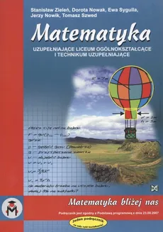 Matematyka bliżej nas Podręcznik - Outlet - Stanisław Zieleń