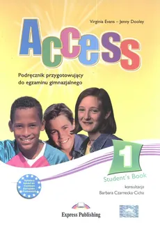Access 1 Student's Book z płytą CD - Outlet - Jenny Dooley, Virginia Evans