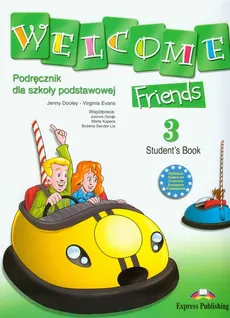 Welcome Friends 3 Student's Book + CD - Jenny Dooley, Virginia Evans