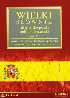 Wielki słownik hiszpańsko-polski, polsko-hiszpański - Outlet - Oskar Perlin