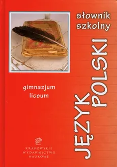 Słownik szkolny Język polski
