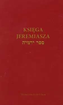 Księga Jeremiasza - Outlet - Izaak Cylkow