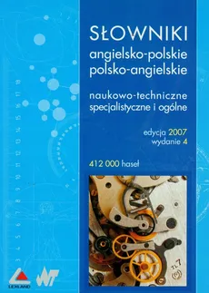 Słowniki angielsko-polskie polsko-angielskie naukowo-techniczne specjalistyczne i ogólne - Outlet