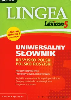 Lingea Lexicon 5 Uniwersalny słownik rosyjsko-polski polsko-rosyjski - Outlet