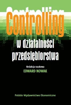 Controlling w działalności przedsiębiorstwa - Edward Nowak