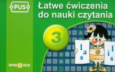 PUS 3 Łatwe ćwiczenia do nauki czytania - Małgorzata Chromiak