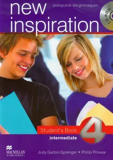 New Inspiration 4 Intermediate Student's Book + CD - Outlet - Judy Garton-Sprenger, Philip Prowse