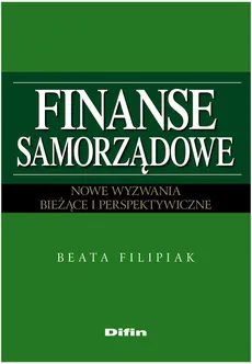 Finanse samorządowe - Beata Filipiak
