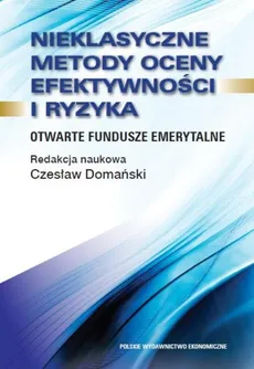Nieklasyczne metody oceny efektywności i ryzyka - Outlet - Czesław Domański
