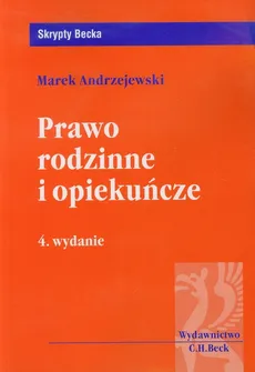 Prawo rodzinne i opiekuńcze - Outlet - Marek Andrzejewski