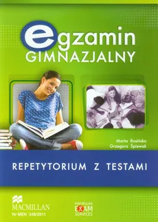 Egzamin gimnazjalny Angielski Repetytorium z testami z płytą CD - Outlet - Marta Rosińska, Grzegorz Śpiewak