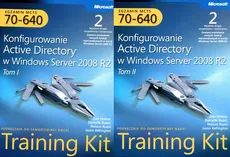 Egzamin MCTS 70-640 Konfigurowanie Active Directory w Windows Server 2008 R2 Training Kit Tom 1-2 - Outlet