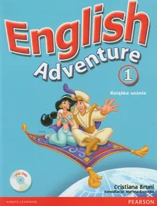 English Adventure 1 Książka ucznia z płytą DVD - Mariola Bogucka, Cristiana Bruni