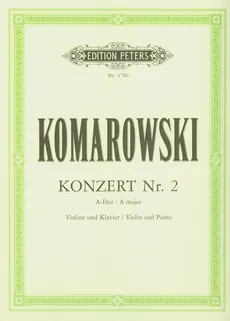 Konzert Nr. 2 A-Dur - Outlet - Anatoli Komarowski